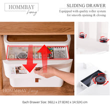 Load image into Gallery viewer, HOMMBAY Living 2 / 3 / 4 Bedside Drawer / Storage Cabinet / Bedside Table / Chest Drawers
