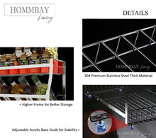 Load image into Gallery viewer, [HOMMBAY Kitchens] 304 Premium Stainless Steel Kitchen Condiment Rack / Kitchen Shelf

