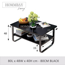 Load image into Gallery viewer, [HOMMBAY Furnishings] Minimalist Nordic DIY 2 Layers Wooden Coffee Table
