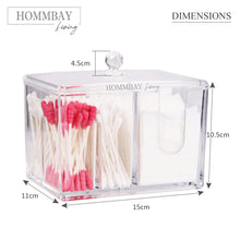 Load image into Gallery viewer, [HOMMBAY Beauty] Cotton Buds / Cotton Pad Storage Holder / Makeup &amp; Jewellery Organiser
