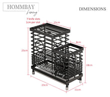 Load image into Gallery viewer, [HOMMBAY Kitchens] Stainless Steel Kitchen Cutlery &amp; Knife Organiser
