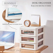 Load image into Gallery viewer, [HOMMBAY Living] Plastic Transparent Storage / A4 Paper Office Filing / Makeup Cabinet Desk Drawer

