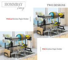 Load image into Gallery viewer, [HOMMBAY Kitchens] Stainless Steel Kitchen Over the Sink Dish Drying Rack
