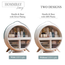 Load image into Gallery viewer, [HOMMBAY Beauty] LED Light Mirror Makeup Organiser / Skincare Storage Display Box
