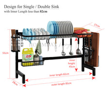 Load image into Gallery viewer, [HOMMBAY Kitchens] Stainless Steel Kitchen Over the Sink Dishrack
