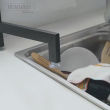 Load and play video in Gallery viewer, [HOMMBAY Kitchens] Stainless Steel 3 Tier Over the Sink Kitchen Rack
