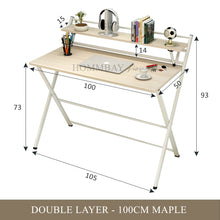 Load image into Gallery viewer, [HOMMBAY Furnishings] Foldable Study Table / Computer Table / Movable Table
