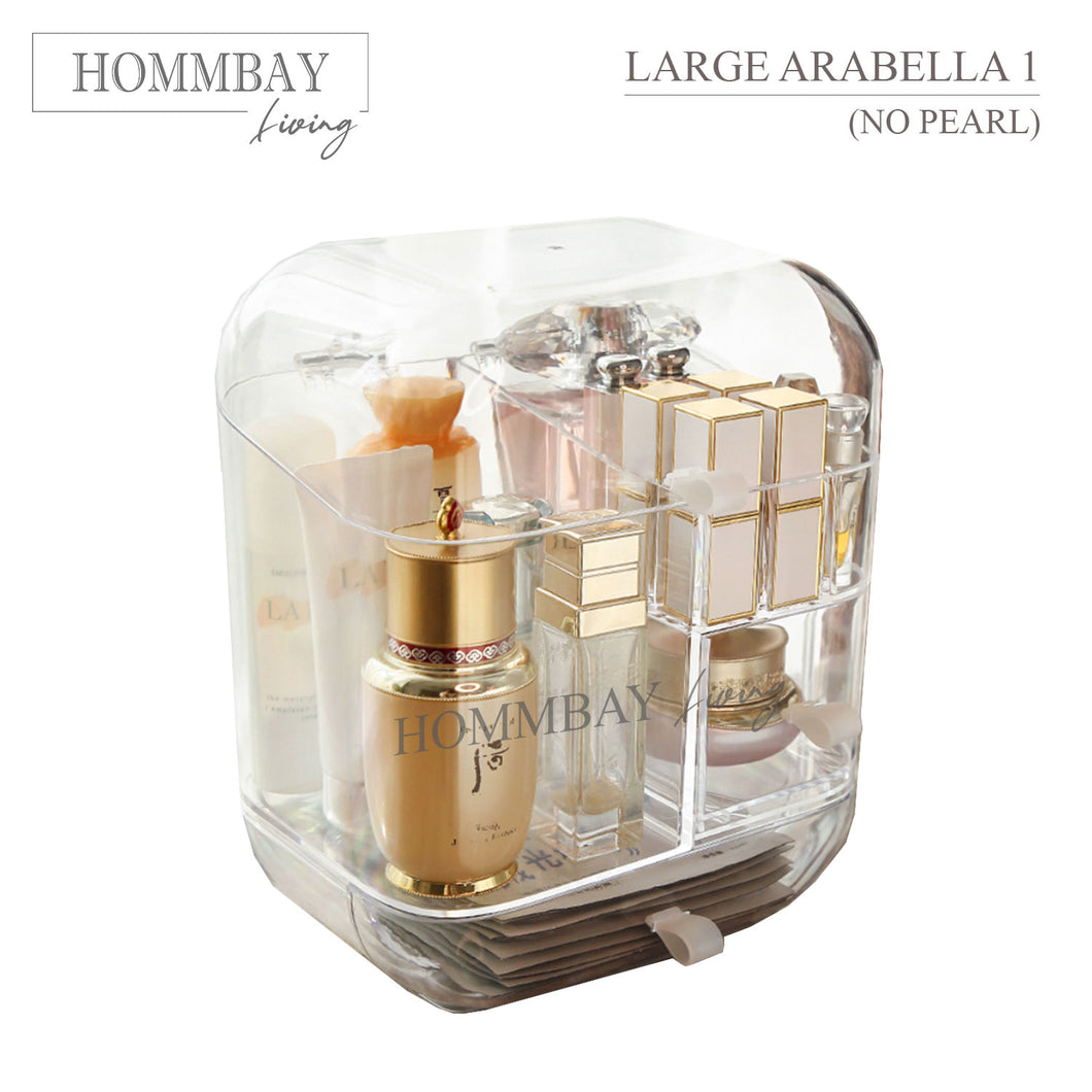 [HOMMBAY Beauty] Acrylic Makeup Organiser / Cosmetics, Brushes & Skincare Storage Box